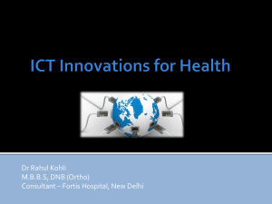 Dr Rahul Kohli M.B.B.S, DNB (Ortho) Consultant – Fortis Hospital, New Delhi