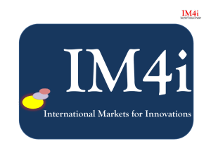International Markets for Innovations