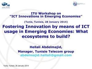 Fostering Innovation by means of ICT usage in Emerging Economies: What