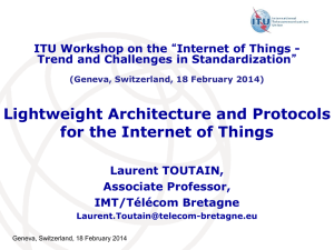 Lightweight Architecture and Protocols for the Internet of Things