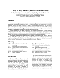 Plug ‘n’ Play (Network) Performance Monitoring