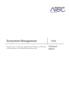 Ecosystem Management  2008 Technical 