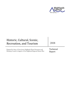 Historic, Cultural, Scenic,  Recreation, and Tourism   2008 Technical 