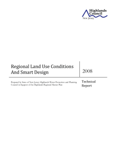 2008 Regional Land Use Conditions  And Smart Design  Technical 
