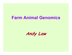 Andy Law Farm Animal Genomics