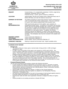 Rezoning Petition 2011-023 PRE-HEARING STAFF ANALYSIS May 16, 2011