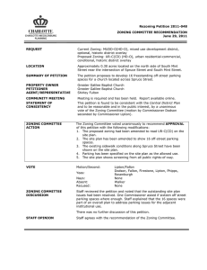 Rezoning Petition 2011-048 ZONING COMMITTEE RECOMMENDATION June 29, 2011