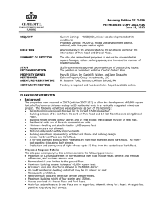 Rezoning Petition 2012-056 PRE-HEARING STAFF ANALYSIS June 18, 2012 REQUEST