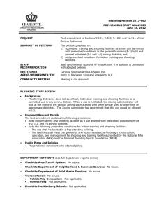 Rezoning Petition 2012-062 PRE-HEARING STAFF ANALYSIS June 18, 2012