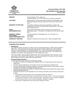 Rezoning Petition 2012-069 PRE-HEARING STAFF ANALYSIS July 16, 2012