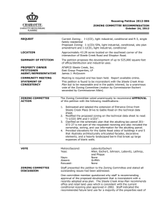 Rezoning Petition 2012-086 ZONING COMMITTEE RECOMMENDATION October 24, 2012