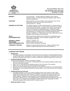 Rezoning Petition 2012-102 PRE-HEARING STAFF ANALYSIS November 17, 2014