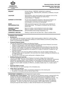 Rezoning Petition 2013-008 PRE-HEARING STAFF ANALYSIS February 18, 2013 REQUEST