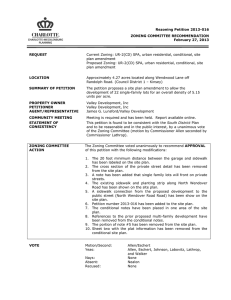 Rezoning Petition 2013-016 ZONING COMMITTEE RECOMMENDATION February 27, 2013