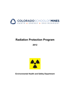 Radiation Protection Program 2012