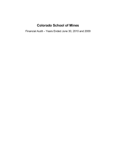 Colorado School of Mines