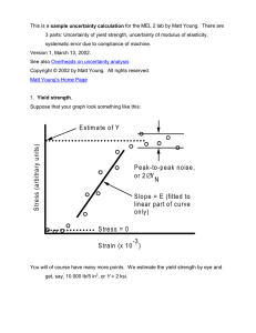 sample uncertainty calculation