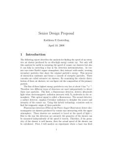 Senior Design Proposal 1 Introduction Kathleen E Gesterling
