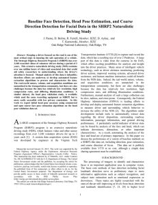 Transportation Institute (VTTI) [8] to capture and record the