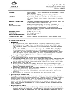 Rezoning Petition 2013-021 PRE-HEARING STAFF ANALYSIS February 18, 2013