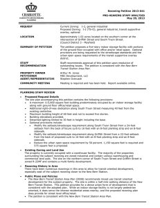 Rezoning Petition 2013-041 PRE-HEARING STAFF ANALYSIS May 20, 2013 REQUEST