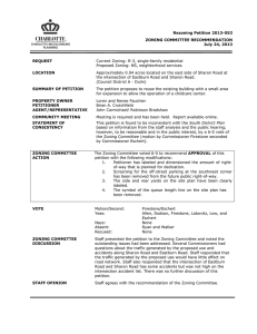 Rezoning Petition 2013-053 ZONING COMMITTEE RECOMMENDATION July 24, 2013