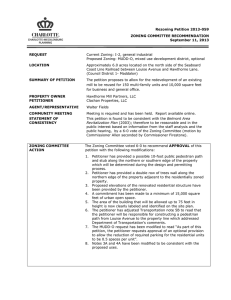 Rezoning Petition 2013-059 ZONING COMMITTEE RECOMMENDATION September 11, 2013