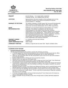 Rezoning Petition 2013-060 PRE-HEARING STAFF ANALYSIS July 15, 2013