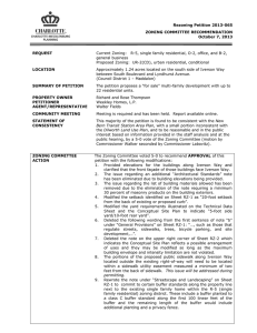 Rezoning Petition 2013-065 ZONING COMMITTEE RECOMMENDATION October 7, 2013