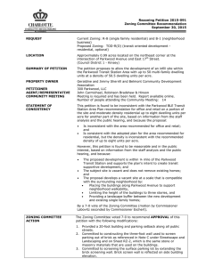 Rezoning Petition 2015-091 Zoning Committee Recommendation September 30, 2015