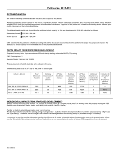 Petition No: 2015-091 RECOMMENDATION