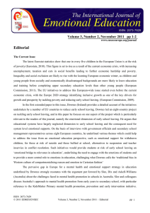Editorial Volume 3, Number 2, November 2011   pp 1-2