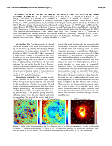 THE  GEOPHYSICAL  NATURE  OF  THE ... BY GRAIL GRAVITY DATA.