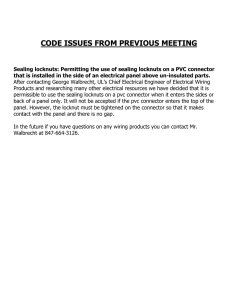 CODE ISSUES FROM PREVIOUS MEETING