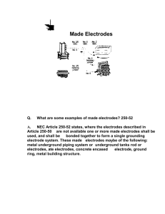 Made Electrodes