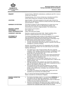 Rezoning Petition 2015-107 Zoning Committee Recommendation January 4, 2016