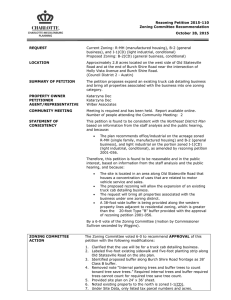 Rezoning Petition 2015-110 Zoning Committee Recommendation October 28, 2015