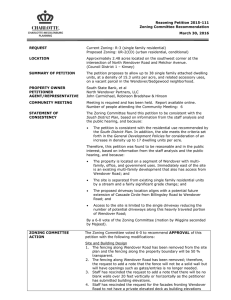 Rezoning Petition 2015-111 Zoning Committee Recommendation March 30, 2016