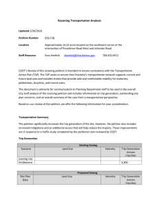 Rezoning Transportation Analysis  015-116