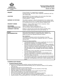 Rezoning Petition 2016-004 Pre-Hearing Staff Analysis January 19, 2016