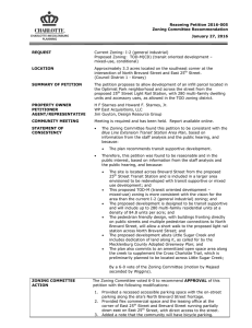 Rezoning Petition 2016-005 Zoning Committee Recommendation January 27, 2016