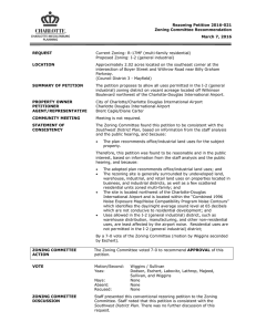 Rezoning Petition 2016-021 Zoning Committee Recommendation March 7, 2016