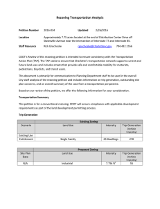 Rezoning Transportation Analysis