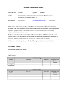 Rezoning Transportation Analysis