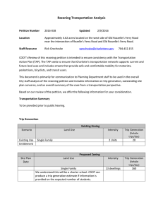 Rezoning Transportation Analysis