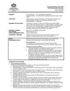 Rezoning Petition 2016-039 Pre-Hearing Staff Analysis April 18, 2016