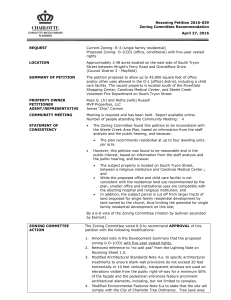 Rezoning Petition 2016-039 Zoning Committee Recommendation April 27, 2016