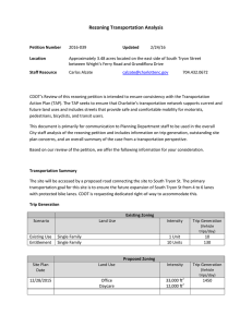 Rezoning Transportation Analysis