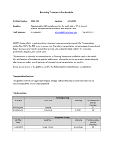 Rezoning Transportation Analysis