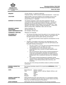 Rezoning Petition 2016-048 Zoning Committee Recommendation March 30, 2016